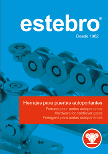 Portada Estebro Catalogo Puertas Autoportantes